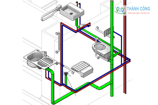 Cách lắp đặt ống thoát nước trong nhà