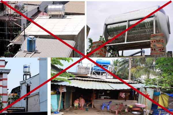 Cách lắp đặt bồn nước