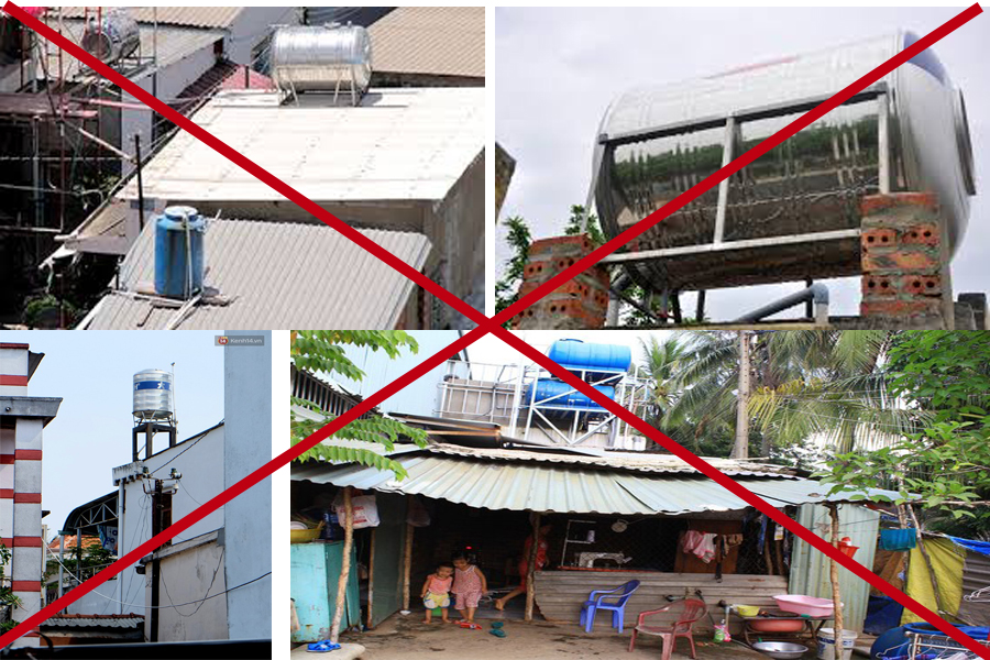 Cách lắp đặt bồn nước