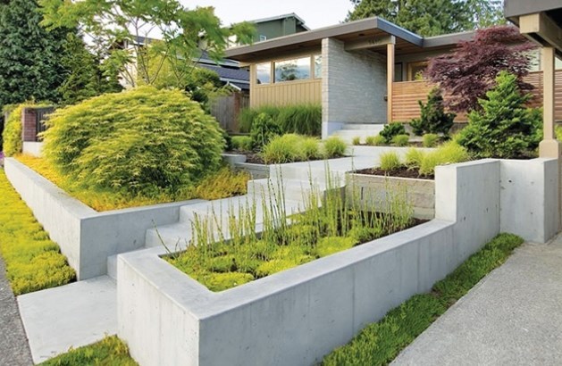 Cách xây bồn hoa đẹp