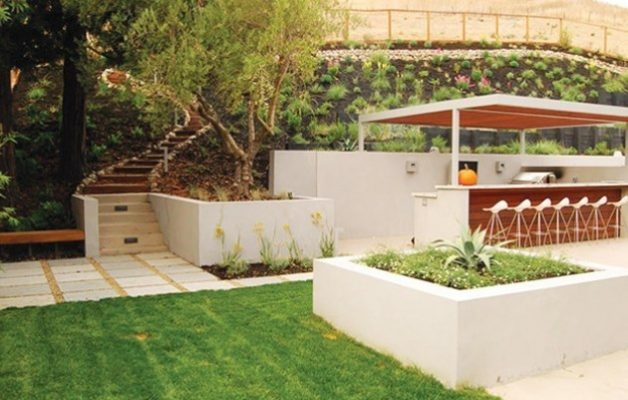 Cách xây bồn hoa đẹp